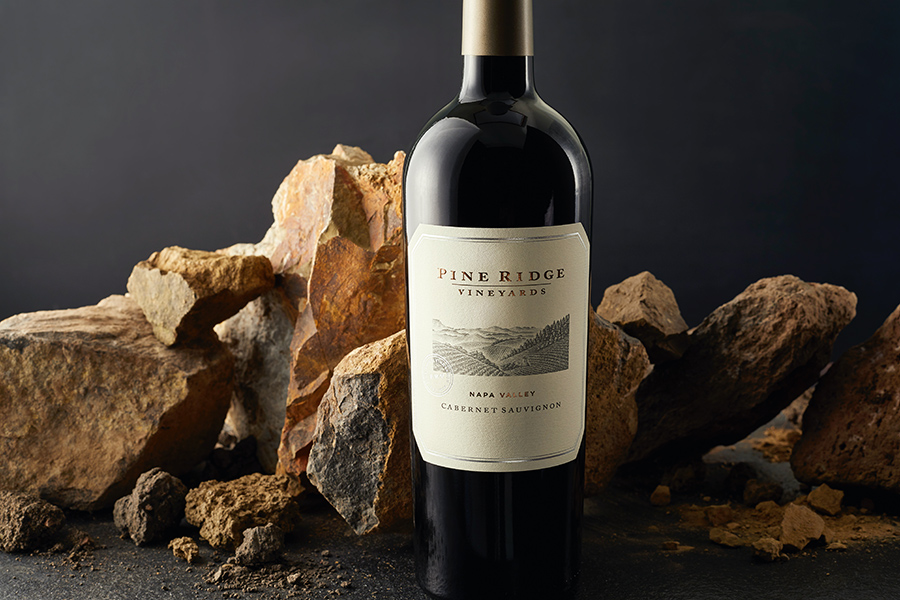 Pine Ridge Cabernet Sauvignon with Rocks