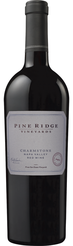Pine Ridge Vineyards Charmstone Red Wine Bottle