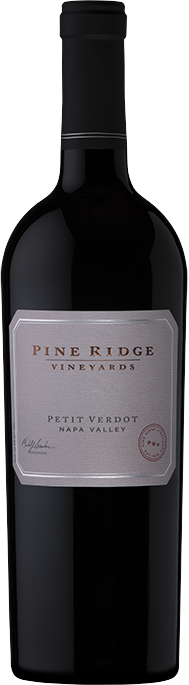 Pine Ridge Petit Verdot wine bottle